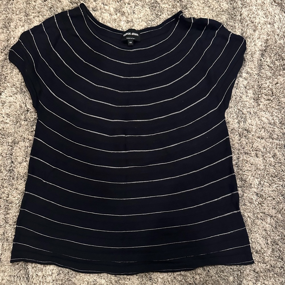 Navy Giorgio Armani Shirt